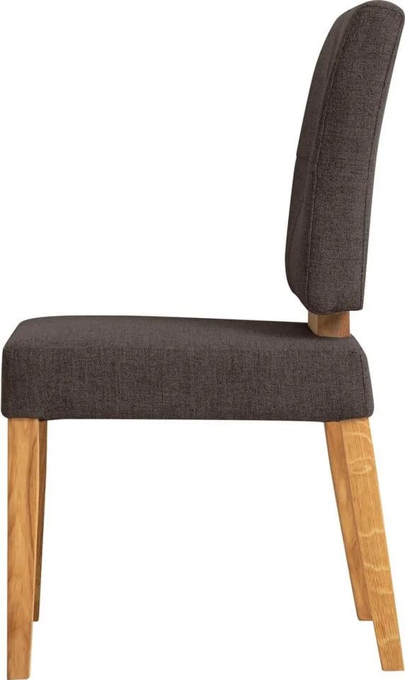 OTTO HOME Ponza Polsterstuhl 2er Set Eiche Braun - Bild 5