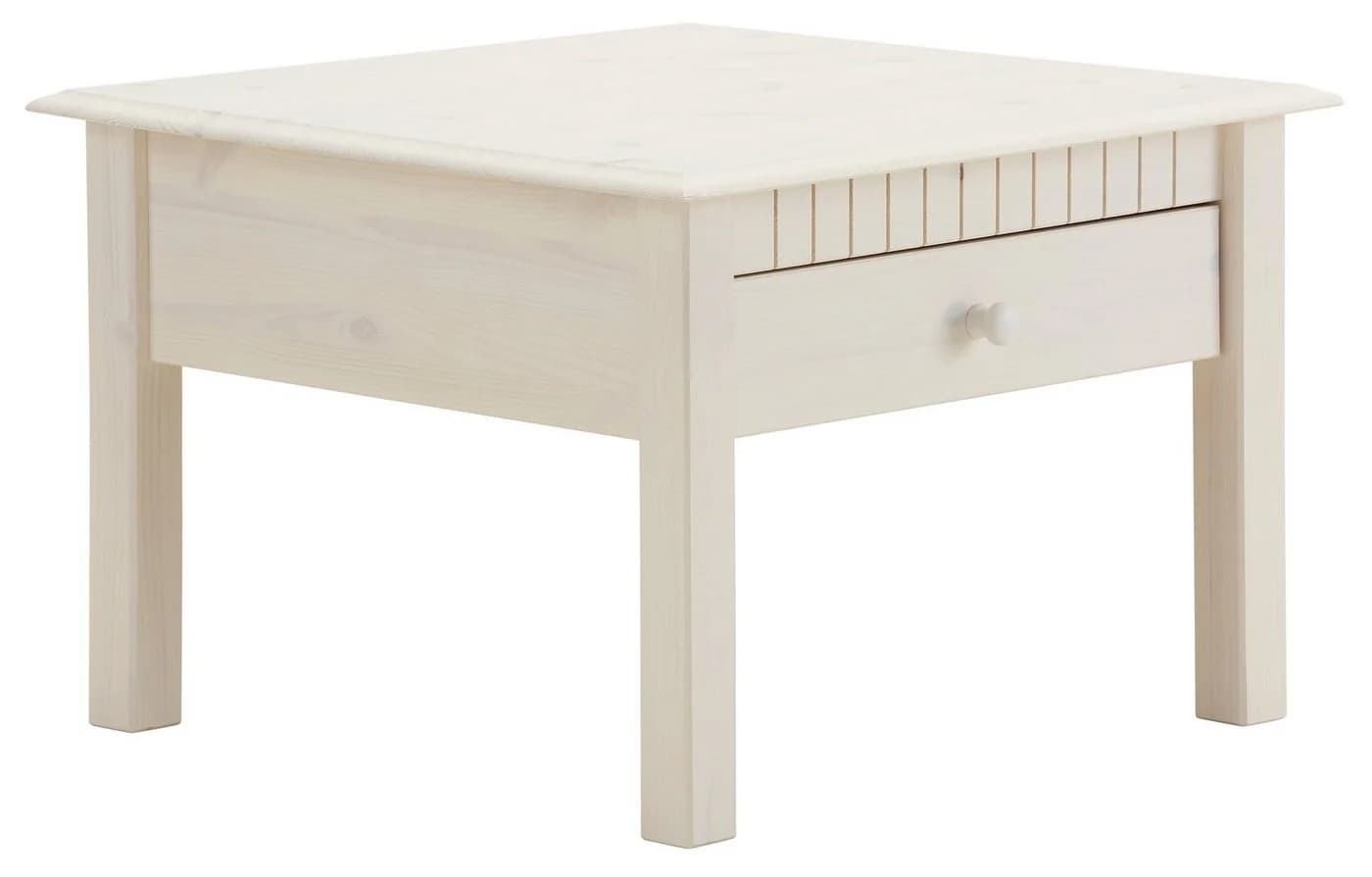 OTTO HOME Couchtisch Lisa Weiß Landhausstil mit Schubkasten - Bild 2