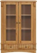 OTTO HOME Teresa Highboard Vitrine Landhaus Stil Geölt Bild 4