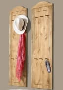 OTTO HOME Garderobenpaneel Finca 2er-Set Beige Natur Kiefer Bild 1