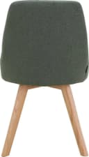 OTTO HOME Esszimmerstuhl Dilla Set 2-tlg. Dunkelgrün Eichenholzbeine Bild 5