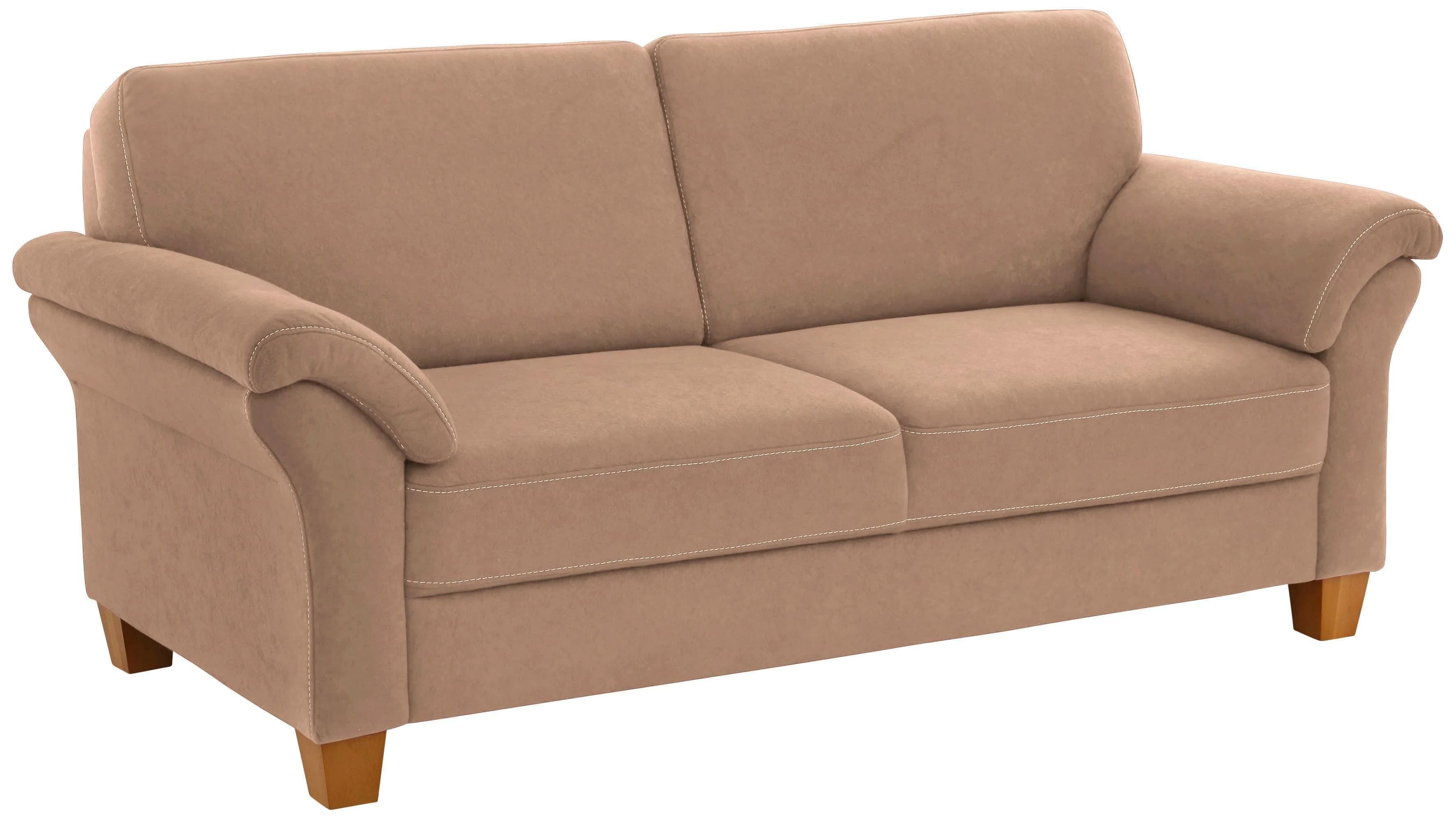 HOME AFFAIRE 3-Sitzer Sofa Borkum Braun Landhaus-Stil - Bild 5