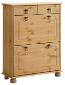 OTTO HOME Finca Schuhkommode Massivholz Beige Bild 1