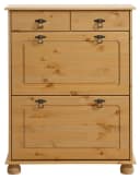 OTTO HOME Finca Schuhkommode Massivholz Beige Bild 2