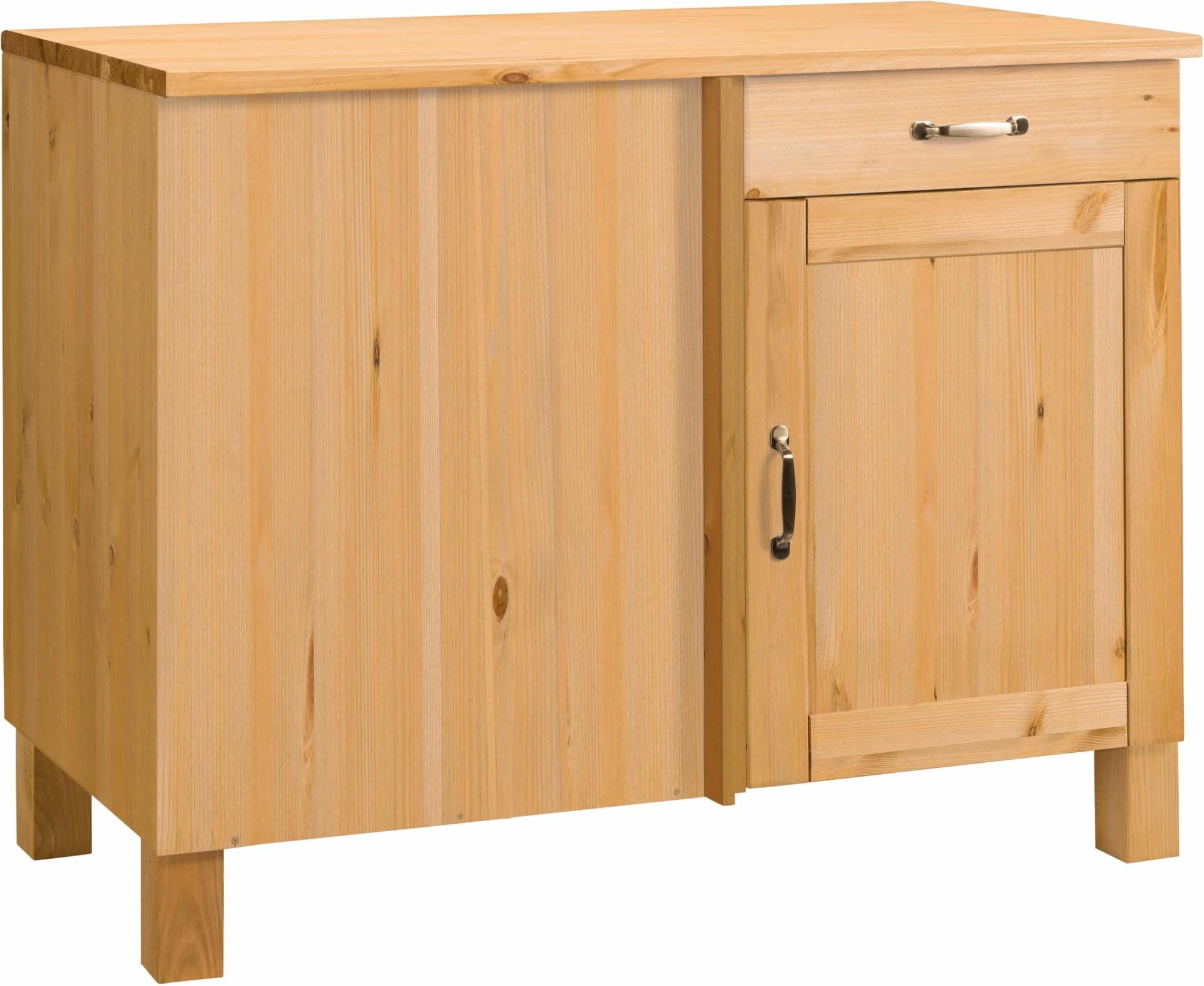 Home Affaire Eckunterschrank Alby Beige Natur Kiefer Landhaus