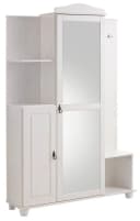OTTO HOME Kompaktgarderobe Finca Weiß Massivholz Bild 3