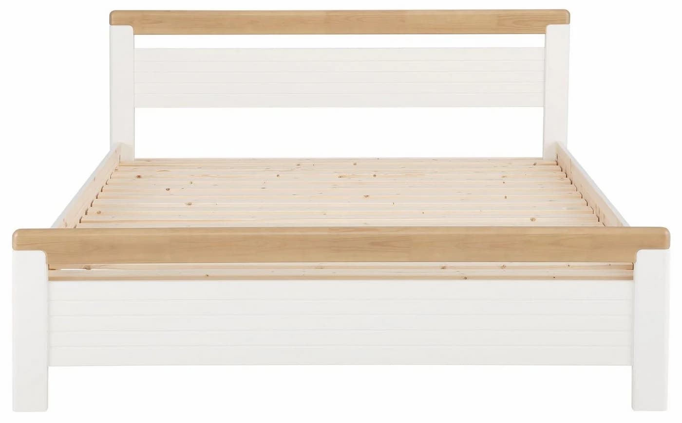 OTTO home Massivholzbett CAPRE Skandinavischer Landhausstil mit Rollrost - Bild 5