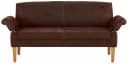 HOME AFFAIRE Küchensofa Malmö 3-sitzig Braun Microfaser Bild 1
