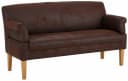 HOME AFFAIRE Küchensofa Malmö 3-sitzig Braun Microfaser Bild 3