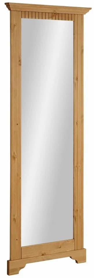 OTTO HOME Spiegel Rustic Beige Natur Kiefer massiv mit Zierfräsungen - Bild 2