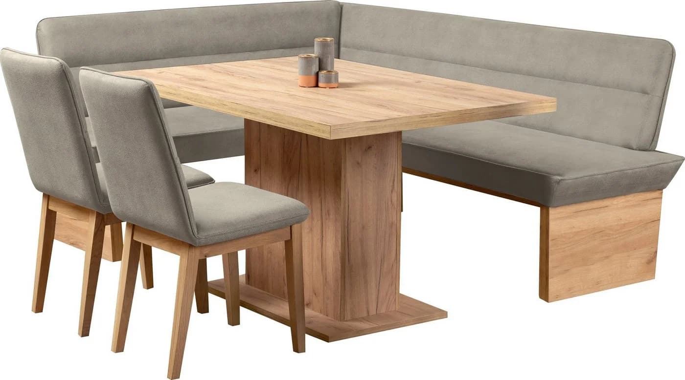 OTTO HOME Eckbank Beluna Polsterbank Sitzecke Braun Beige - Bild 3