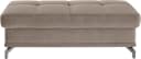OTTO HOME Polsterhocker Costello Beige Samtoptik Bild 3