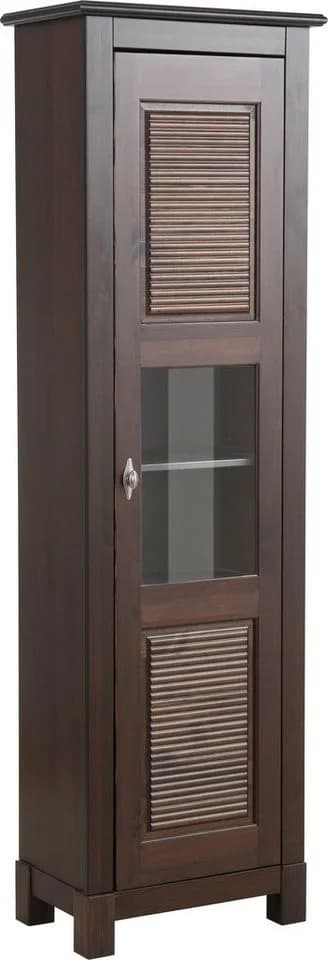 OTTO HOME Vitrine Rauna Massivholz Braun Landhaus-Stil - Bild 2
