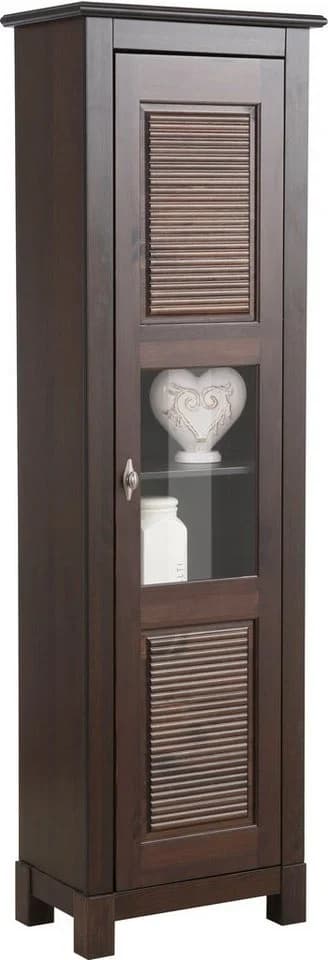 OTTO HOME Vitrine Rauna Massivholz Braun Landhaus-Stil - Bild 4