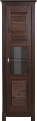OTTO HOME Vitrine Rauna Massivholz Braun Landhaus-Stil Bild 5