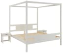 OTTO HOME KYOTO Massivholzbett Weiß Himmelbett Bild 4