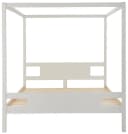 OTTO HOME KYOTO Massivholzbett Weiß Himmelbett Bild 5
