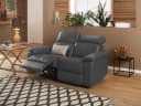 Home affaire 2-Sitzer Binado Sofa Relaxfunktion Grau Bild 1