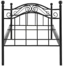 HOME AFFAIRE Metallbett Schwarz mit Verzierungen Bild 5