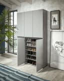 Home affaire Schuhschrank MISTER Grau Hochglanz 6 Türen Bild 5