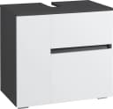 HOME AFFAIRE Wisla Waschbeckenunterschrank Grau/Weiß Push-to-open Bild 3