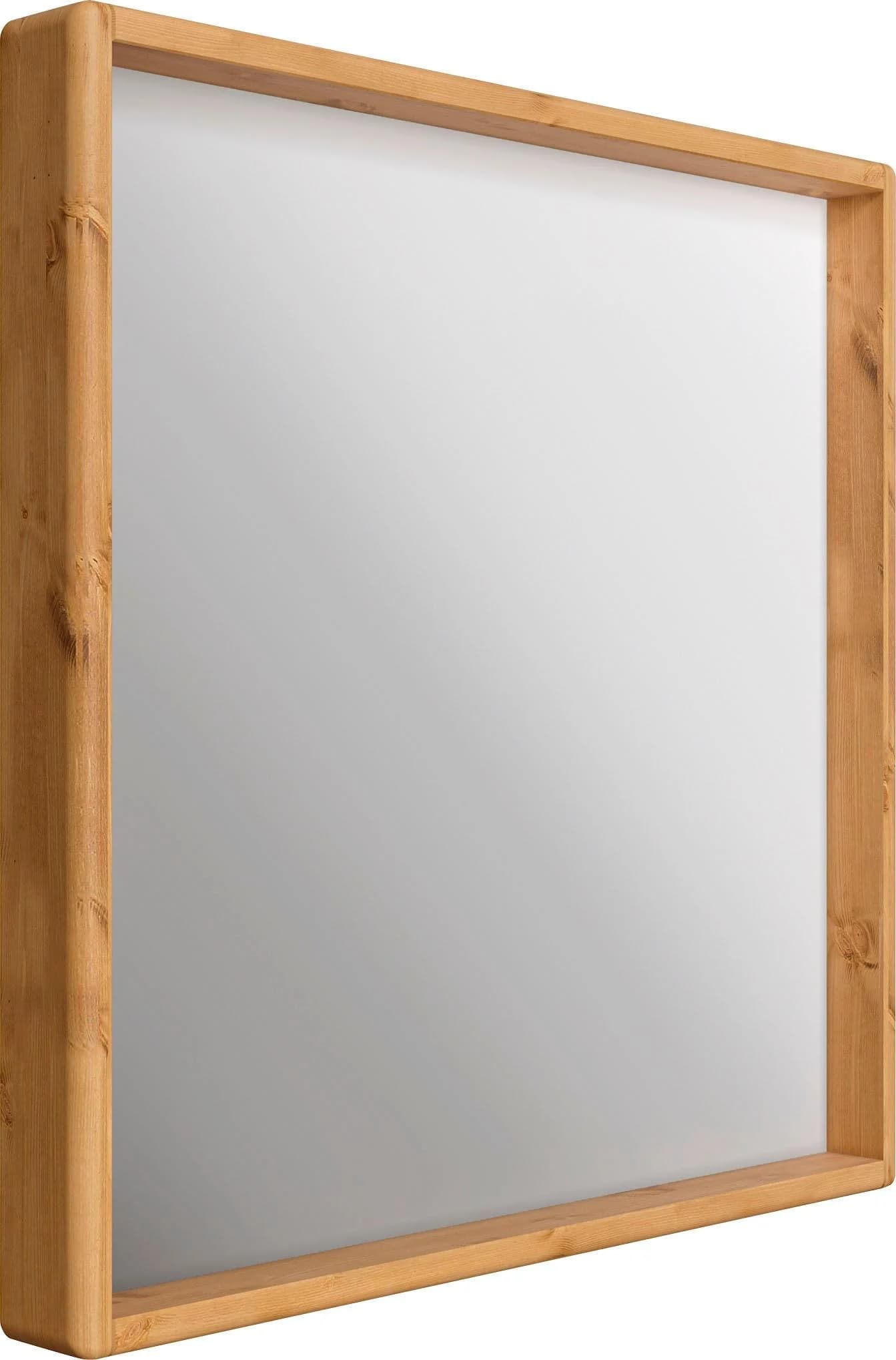 OTTO HOME Spiegel Livana Kiefer Natur Massivholz 80x80cm