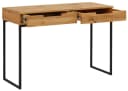 Schreibtisch HOME AFFAIRE Eichenholz mit 2 Schubladen Bild 4