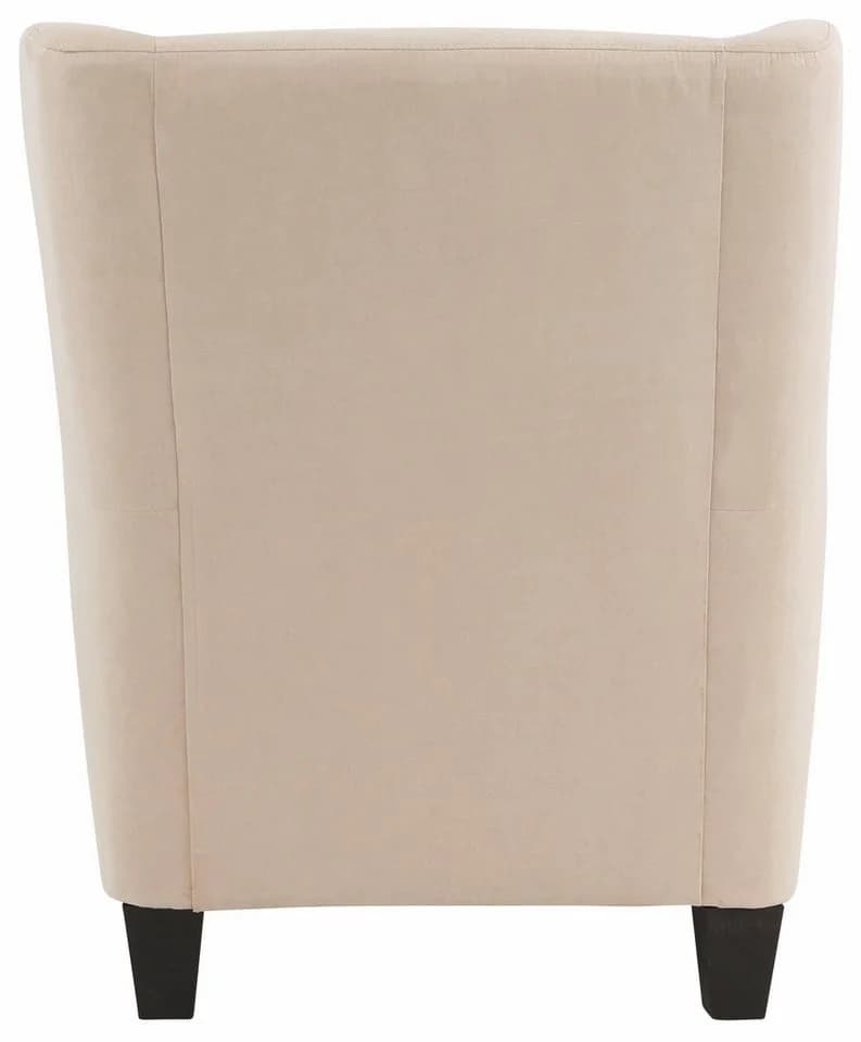 Home affaire Ohrensessel Chilly mit Hocker Creme Microfaser - Bild 3