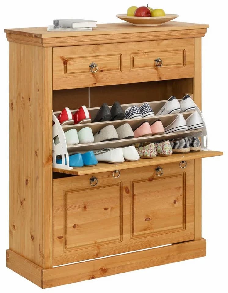 OTTO home Schuhschrank Basilico Kiefer FSC® 90 cm - Bild 5