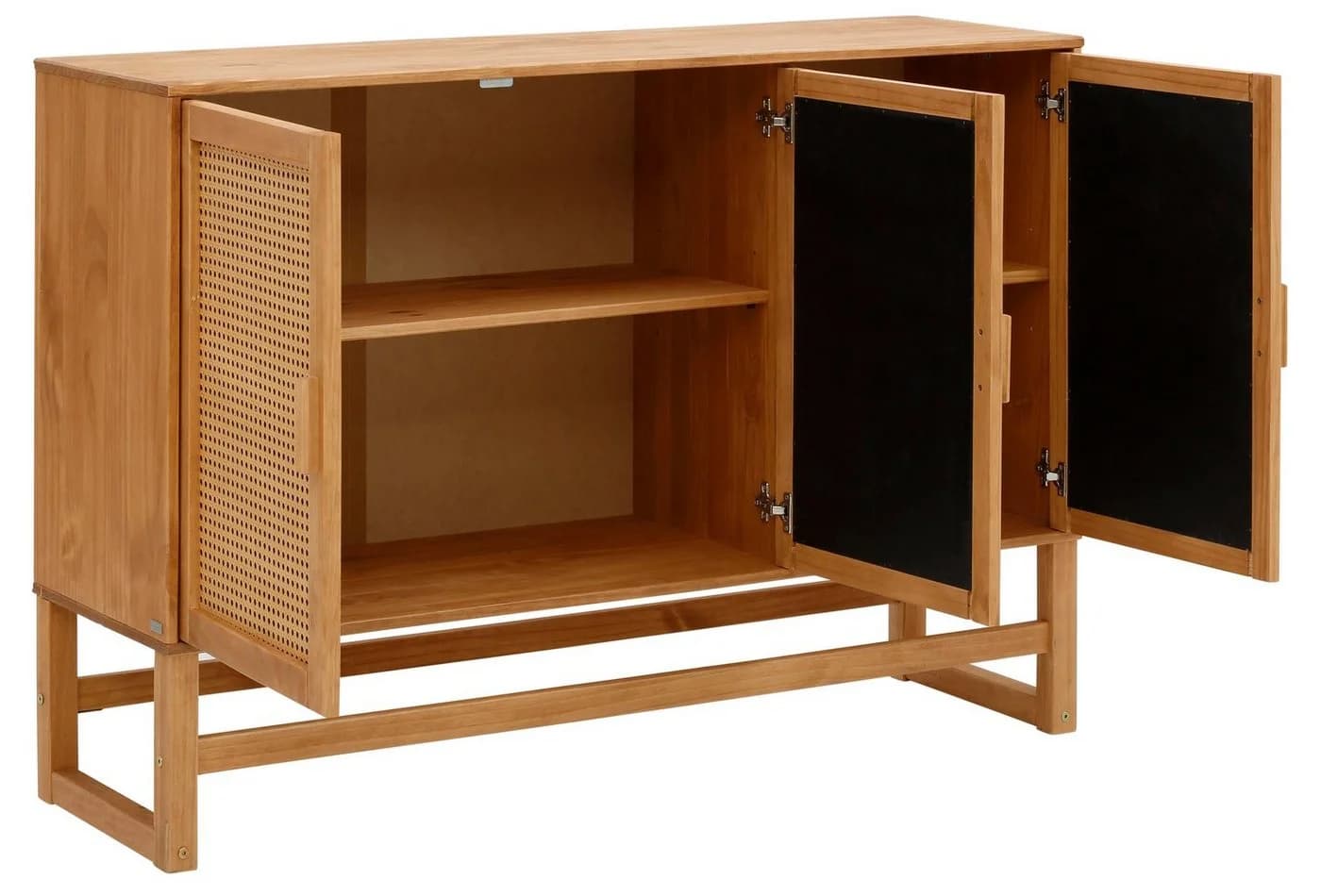 OTTO HOME Sideboard Linz Honigfarben mit Rattangeflecht - Bild 4