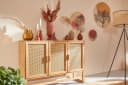OTTO HOME Sideboard Linz Honigfarben mit Rattangeflecht Bild 5