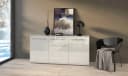OTTO HOME Kommode Piano Beige Hochglanz mit Soft-Close Bild 2