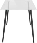 OTTO HOME Glastisch Danny Modern Glas Schwarz 140cm Bild 5