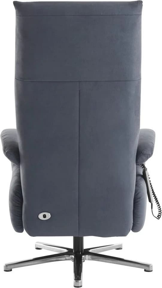Sit & More TV-Sessel Tycoon Grau mit Kopfteilverstellung und Drehfunktion - Bild 3