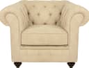 HOME AFFAIRE Sessel Duc Chesterfield Beige Samtoptik Bild 3
