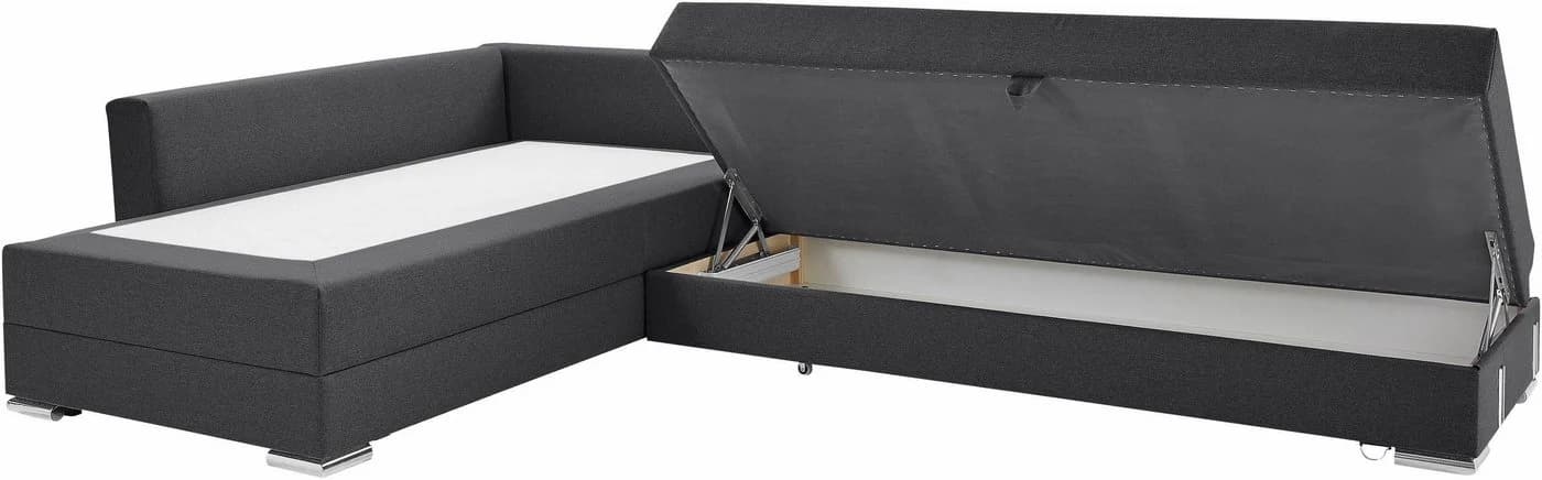 HOME AFFAIRE Ecksofa Night & Day L-Form mit Bettfunktion Anthrazit - Bild 5