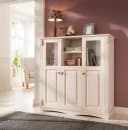 OTTO HOME Highboard Teresa Weiß Massivholz Kiefer FSC Bild 1