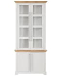 OTTO HOME Vitrine Melissa Weiß/Honigfarben Massivholz Kiefer Bild 2