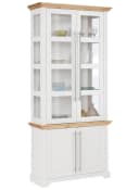 OTTO HOME Vitrine Melissa Weiß/Honigfarben Massivholz Kiefer Bild 4
