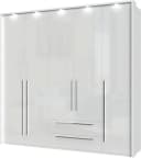 OTTO HOME Piano Drehtürenschrank Weiß Hochglanz mit LED Bild 3