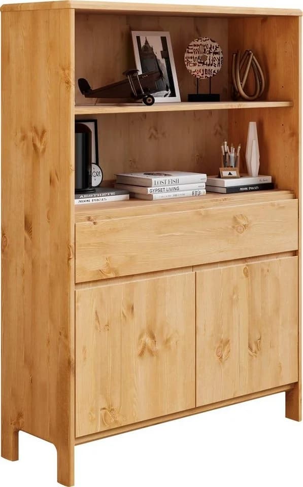 Regal OTTO HOME Luven Massivholz Beige Natur FSC - Bild 2