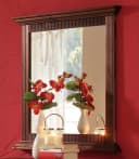 OTTO HOME Spiegel Rustic Dunkelbraun Kiefer massiv Bild 1