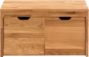 HOME AFFAIRE Dura Schuhbank Wildeiche Massivholz mit Schubladen Bild 2