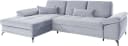 OTTO HOME Costello Ecksofa L-Form hellgrau mit Sitztiefenverstellung Bild 5