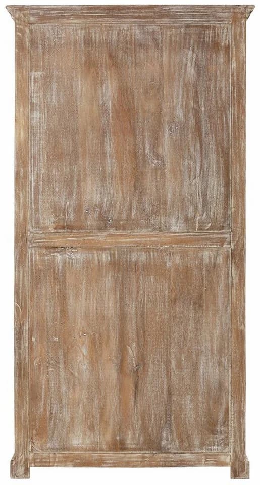 OTTO HOME Malati Stauraumschrank Braun Massivholz