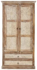 OTTO HOME Malati Stauraumschrank Braun Massivholz Bild 2