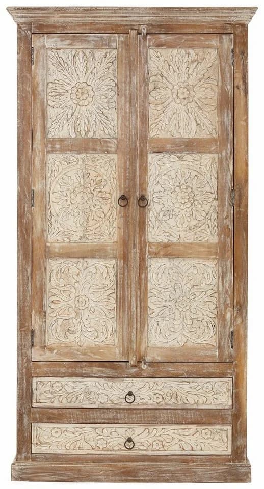 OTTO HOME Malati Stauraumschrank Braun Massivholz - Bild 2
