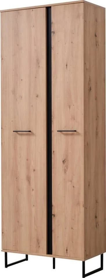 Garderobenschrank INOSIGN Sardinia Braun Schwarz Holzwerkstoff - Bild 3