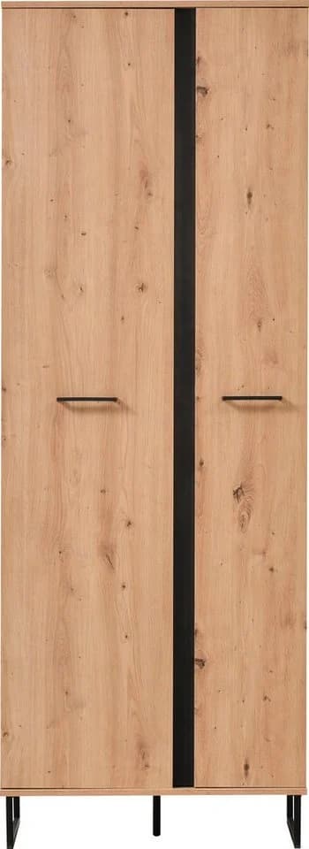 Garderobenschrank INOSIGN Sardinia Braun Schwarz Holzwerkstoff - Bild 4