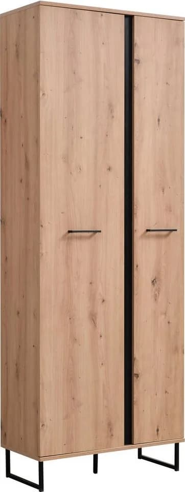 Garderobenschrank INOSIGN Sardinia Braun Schwarz Holzwerkstoff - Bild 5